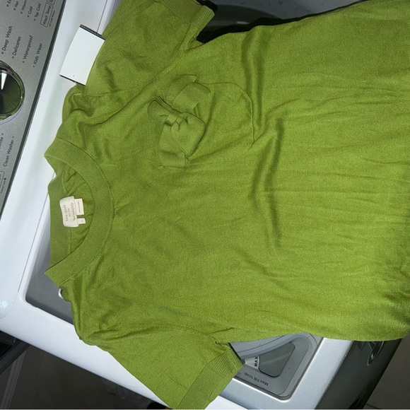 Kate Spade Lime Green Short Sleeve Tee - Picture 2 of 2